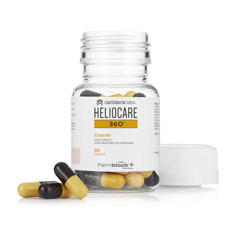 Heliocare 360° Oral_Viên uống chống nắng nội sinh bảo vệ toàn diện khỏi UVA-UVB-HEVis-IRA